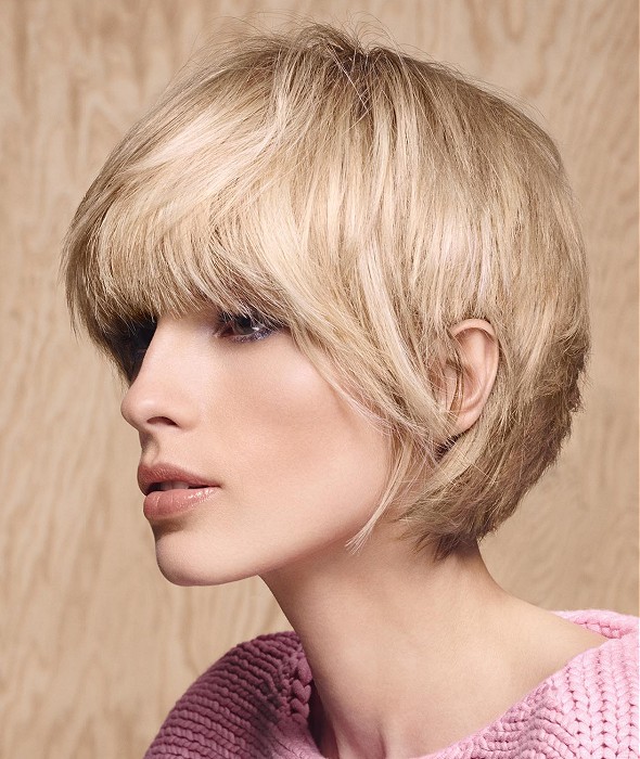 Camille Albane Short Blonde Hairstyles